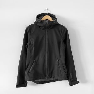 BENCH Black Fall Spring Water Resistant Hooded Jacket